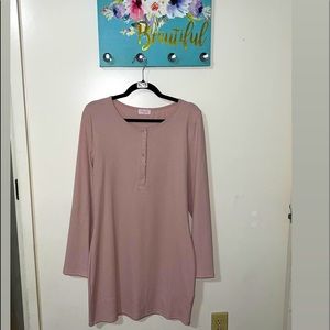 Pink lily 2XL long sleeve light pink nude. Color worn 1 time